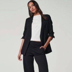 Spanx The Perfect Collarless Blazer Classic Black Size XL